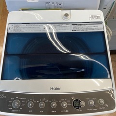 Haier  全自動洗濯機　2018年製　5.5kgの画像