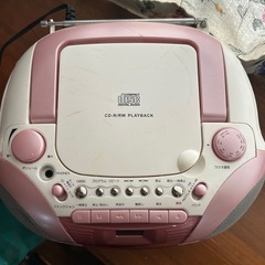 ジャンク品　WINTECH　CDデッキ　カセットデッキ　の画像