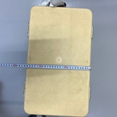 古いクーラーボックスの画像