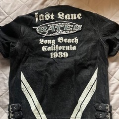 ヴィンテージ♪希少・美品❗️BATESの半袖バイクジャケットの画像