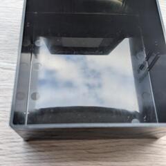 CHANEL ノベルティ　メイクボックス　非売品　ミラー付　ブラック　黒の画像