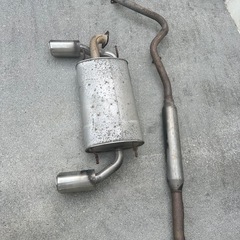 86 ZN6 純正マフラー