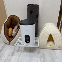 猫用品　ペット用品　ペットベット　自動給餌器　トンネルの画像