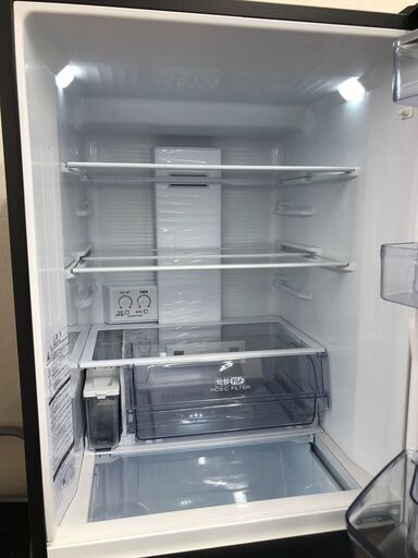 ★リユースのサカイ幸手店★ジモティ割あり★ アクア　AQUA 冷蔵庫 AQR-V37P(K) 77000 24年製 動作確認／クリーニング済み SJ9847