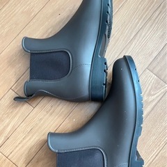 レインブーツ 茶色 24cm の画像