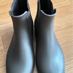 レインブーツ 茶色 24cm の画像