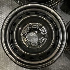 【新車外し】TOYOTA トヨタ 200系ハイエース レジアスエース 純正ホイール 純正スチールホイール 15インチ 4本 6J6HPCD139.7+35　(VVH52)の画像