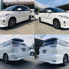 H25　トヨタ　エスティマ 【福岡自社ローンBOND】保証人無・頭金無・GPS無・人柄重視・代車費無料・納車費無料・ LINE相談・他店で断られた方、大歓迎!!!!の画像