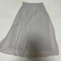 GU プリーツロングスカート 3点セットMサイズの画像