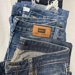 レディース　ショートデニムパンツ　ホットパンツ　まとめ売り12点セット　ジーンズ　古着の画像