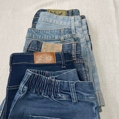 レディース　ショートデニムパンツ　ホットパンツ　まとめ売り12点セット　ジーンズ　古着の画像