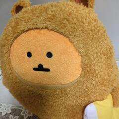 ナガノキャラクターズするか冬眠bigぬいぐるみの画像