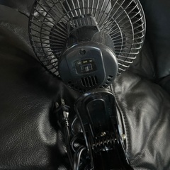 クリップ式扇風機の画像