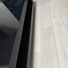 黒ガラステーブルの画像