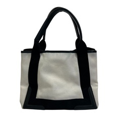 バレンシアガ BALENCIAGA ハンドバッグ ネイビー カバス S トートバッグ 339933 ホワイトの画像