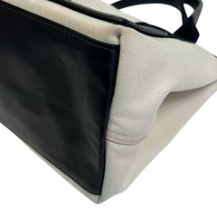 バレンシアガ BALENCIAGA ハンドバッグ ネイビー カバス S トートバッグ 339933 ホワイトの画像