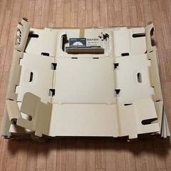 【大阪市北区】アスクル　レンゴー スタッキング収納箱 ダンボール 大　の画像