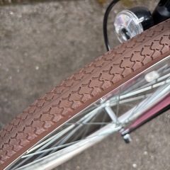 かわいいピンクのシティサイクル🚲  の画像