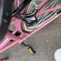 かわいいピンクのシティサイクル🚲  の画像