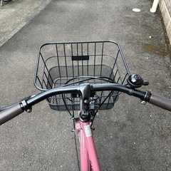 かわいいピンクのシティサイクル🚲  の画像