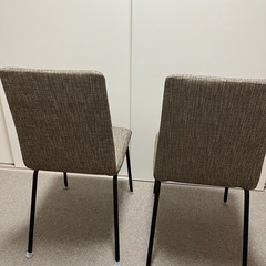 ダイニングチェア2脚の画像