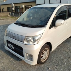 夏休みセール🍉個人分割🉑平成22年式　ムーヴカスタムX 人気のパール🏰　走行12.6万　お渡し方法選べます🉐の画像