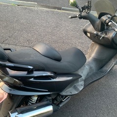 ヤマハ　マジェスティ125 セル始動自賠責R7.8.4迄　純正鍵一本◎ リヤサス車高調　サイドスタンド＆センタースタンドの画像