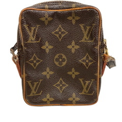 ルイヴィトン LOUIS VUITTON ショルダーバッグ モノグラム ミニダヌーブ ヴィンテージ ポシェット M45268 ブラウンの画像