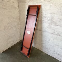 折りたたみ式 座卓テーブル OMT-L1845シリーズ W1800×D450×H330 会議テーブル 事務用品 店舗什器 低圧メラミン天板 ③ Y1882の画像