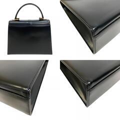 イヴサンローラン YVES SAINT LAURENT ショルダーバッグ フォーマル ヴィンテージ 2WAYショルダーハンドバッグ ブラックの画像