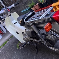 ホンダ　スーパーカブ90 カスタム　ビックドラム　実働 書類付の画像