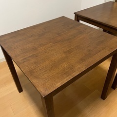 カフェテーブル✖️2　（ダイニングテーブル）の画像