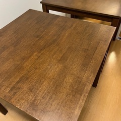 カフェテーブル✖️2　（ダイニングテーブル）の画像