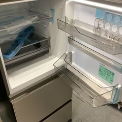 3ドア冷蔵庫 AQUA AQR-26R 262L 2024年製の画像