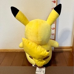 ♡未使用♡ピカチュウ♡ポケモン♡ポケットモンスター♡ぬいぐるみ♡クレーンゲーム♡UFOキャッチャー♡景品♡大きい♡ビッグ♡ラウンド1♡の画像