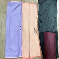 決まりました！LAVA ヨガマット  ヨガラグ ケース付き 6点セットの画像