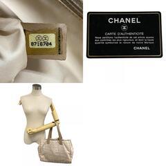 シャネル CHANEL トートバッグ ニュートラベルライントートMM ショルダー ベージュの画像