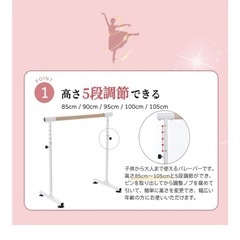 スタンド  バレエ バー の画像