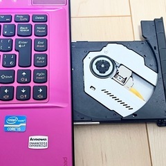 レノボ ノートパソコン ピンク Corei5 8GB 高速SSD Windows11 Office2024 初期設定済の画像