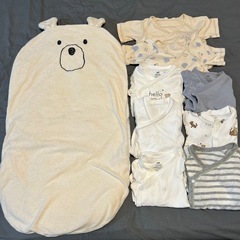 新生児〜生後4ヶ月頃使用　ふんわりマット&洋服