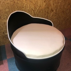 ドラム缶リメイク丸イスの画像