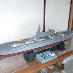 ディアゴスティーニ　護衛艦　いずも　ダイカスト艦船模型　完成品の画像
