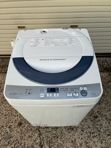 SHARP シャープES-GE55 5.5kg (銭無平次) 西泉の生活家電《洗濯