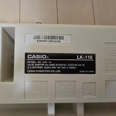 カシオ CASIO キーボード LK-118の画像