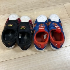 アディダス　キッズ　スニーカー　20センチ　二足セットの画像