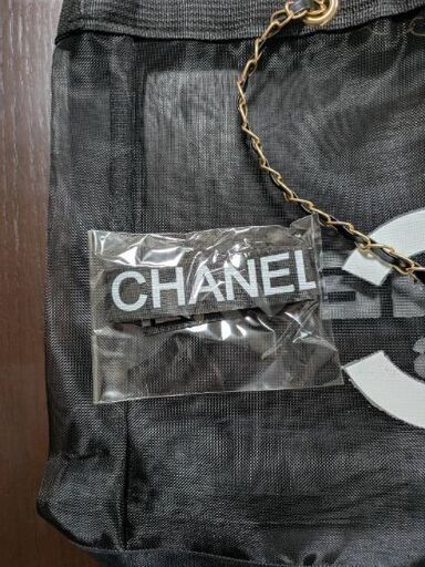 CHANELノベルティチェーントートバッグ