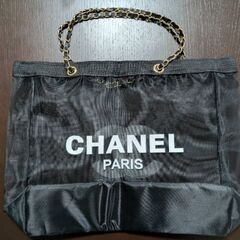 CHANELノベルティチェーントートバッグの画像