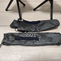 折りたたみ椅子2個セット 3脚 コンパクト 持ち運びに便利の画像