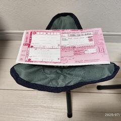 折りたたみ椅子2個セット 3脚 コンパクト 持ち運びに便利の画像