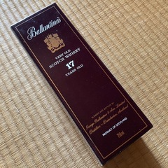 バランタイン17年 ベリーオールドスコッチウイスキーの画像